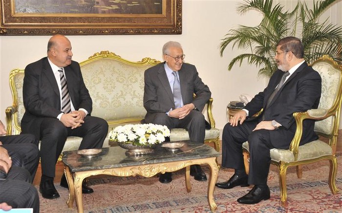 Các nhà ngoại giao gặp gỡ tại Cairo, Ai Cập